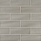 Msi Dove Gray Handcrafted SAMPLE Glossy Ceramic Gray Subway Tile ZOR-MD-T-0134-SAM - alternate 3